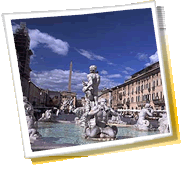 travel city panorama - Italy, Rome