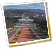 panorama de ciudad de viajes - Australia, tiempo,  prefijo telefónico, galería de fotos