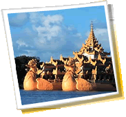 travel city panorama - Burma