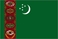 world countries flags: Turkmenistan