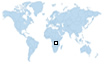 viajes mundiales timezone mapa - Ruanda (Rwanda)