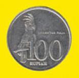 100 rupiah 100
