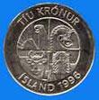 10 kronas (other side) 10
