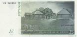 25 kronas (other side) 25