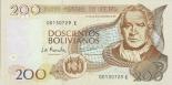 200 bolivianos 200