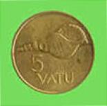 5 vatu (other side) 5