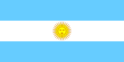 Bandera nacional, Argentina