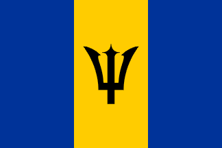 Bandera nacional, Barbados