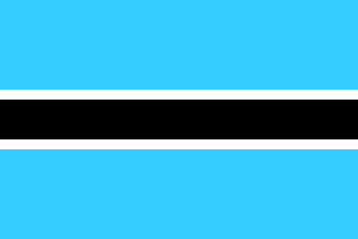 Bandera nacional, Botswana