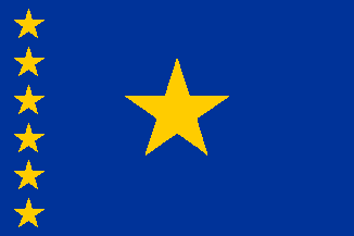 Bandera nacional, Congo, República Popular del