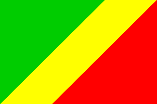 National flag, Congo, Democratic Republic of the