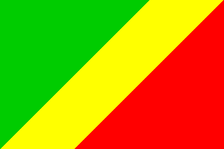 Bandera nacional, Congo, República Democrática del