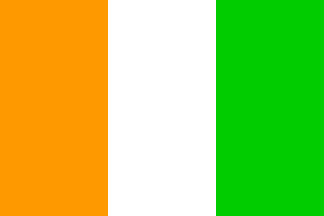 National flag, Cote d`voire