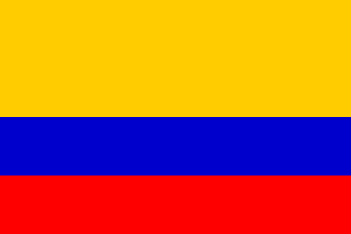 Nationella flagga, Colombia