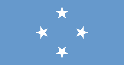 Bandera nacional, Micronesia, Estados Federados de