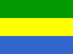 National flag, Gabon