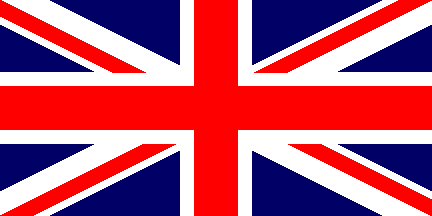 Bandera nacional, Reino Unido de Gran Bretaña e Irlanda