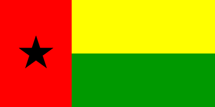 Nationella flagga, GUINEA-BISSAU