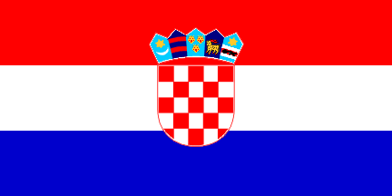 Bandera nacional, Croacia