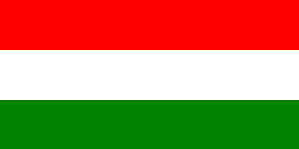 Nationella flagga, Ungern