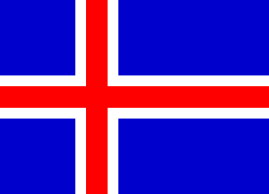Bandera nacional, Islandia