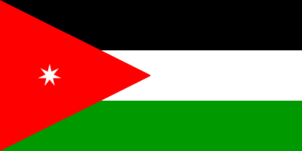 Bandera nacional, Jordania