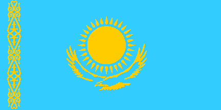 Bandera nacional, Kazajstán