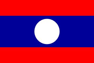 Bandera nacional, Laos