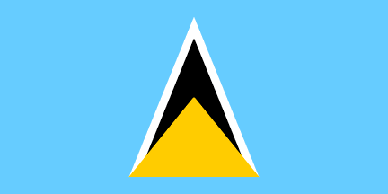 National flag, Saint Lucia