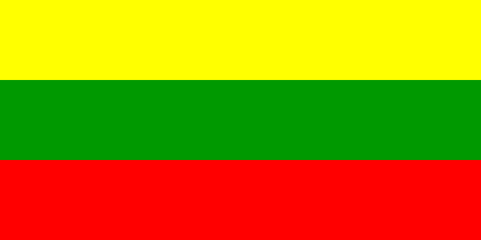 Bandera nacional, Lituania