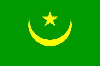 Bandera nacional, Mauritania