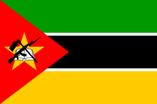 Bandera nacional, Mozambique