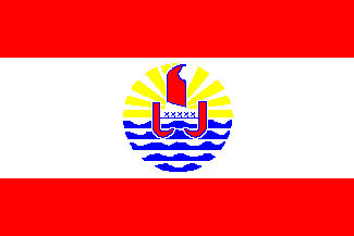 Nationella flagga, Franska Polynesien
