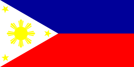 Bandera nacional, Filipinas