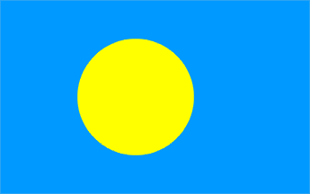 Bandera nacional, Palau