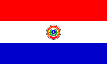 Nationella flagga, Paraguay