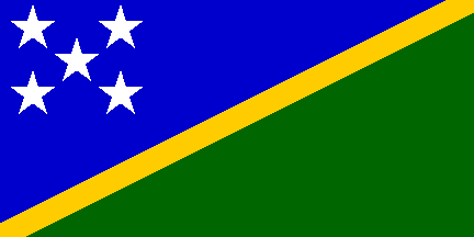 Nationella flagga, SALOMONÖARNA