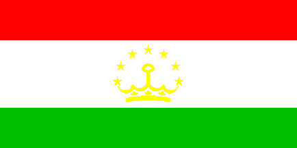 Bandera nacional, Tayikistán