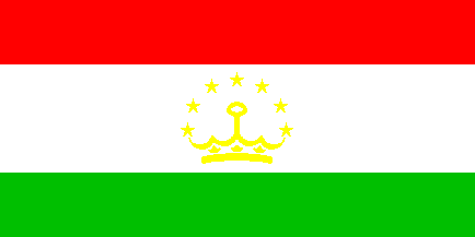 Nationella flagga, Tadzjikistan