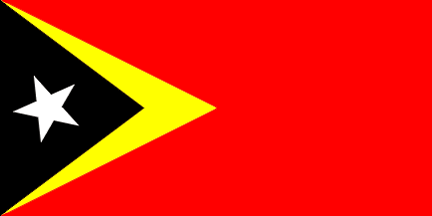 Bandera nacional, Timor Oriental