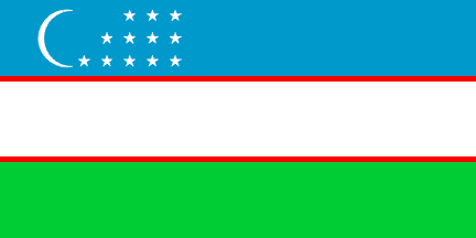 National flag, Uzbekistan