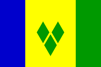 Bandera nacional, San Vicente y Granadinas