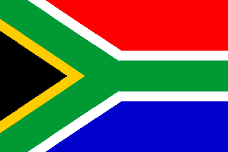 Bandera nacional, Sudáfrica