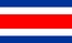 Nationella flagga, COSTA RICA