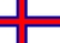 Bandera nacional, Feroe, Islas