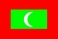 Bandera nacional, Maldivas