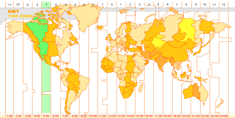 GMT Greenwich Mean Time Calgary AB Canada Time Zone Calgary AB